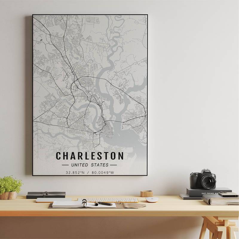 Charleston map preview