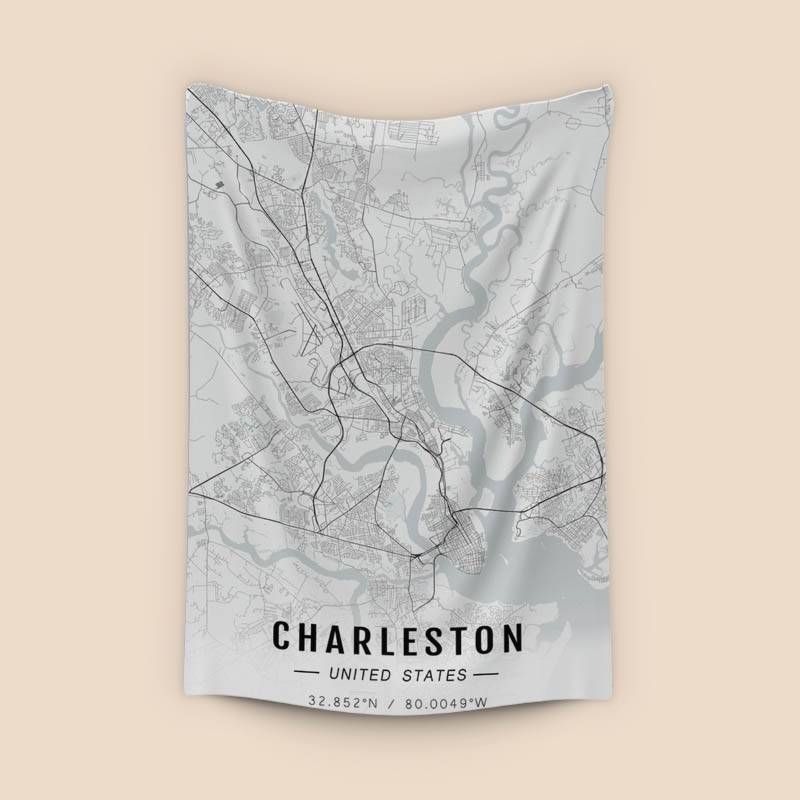 Charleston map preview