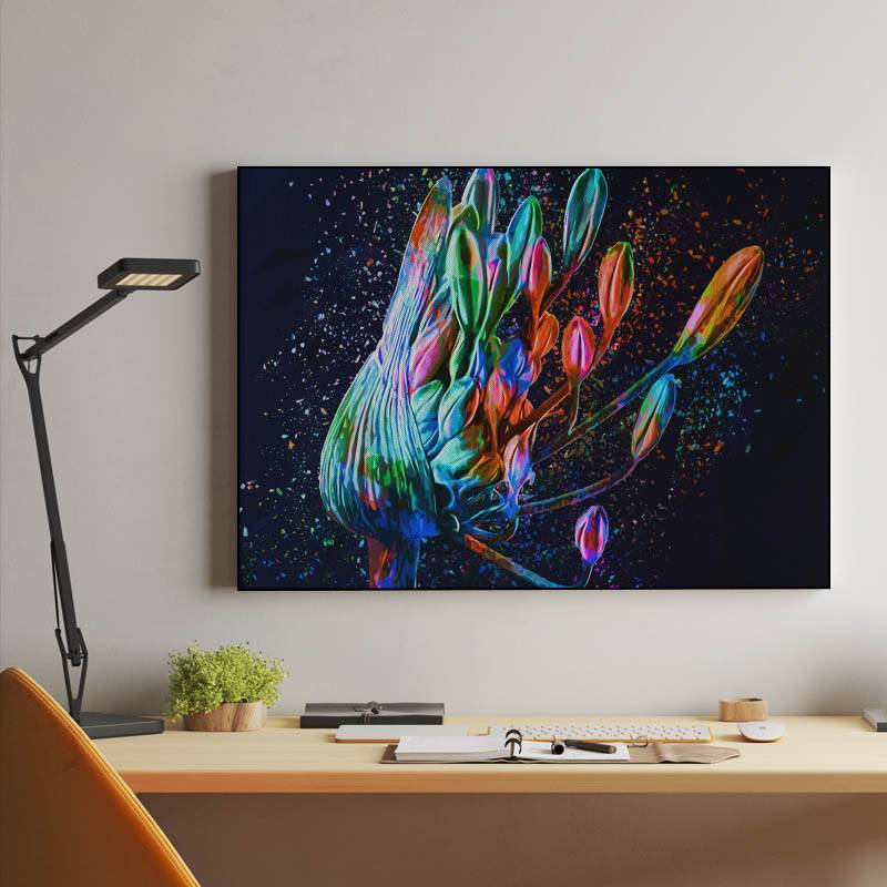 Colored Flower preview