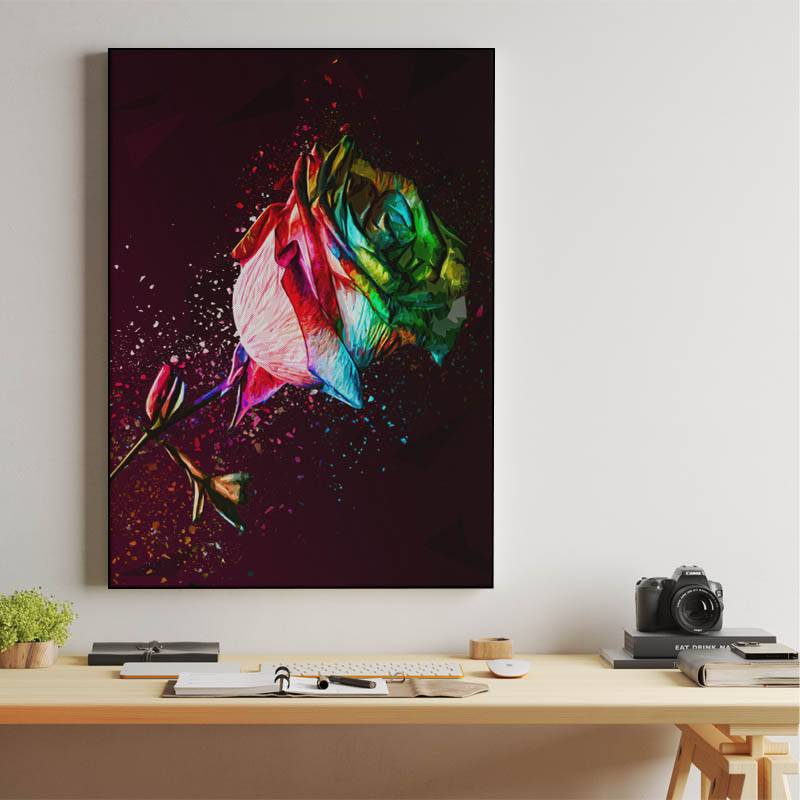 Colored Rose preview