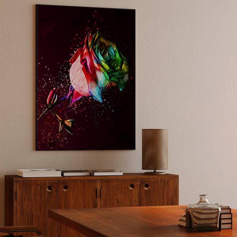 Colored Rose preview