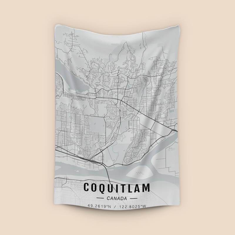 Coquitlam map preview