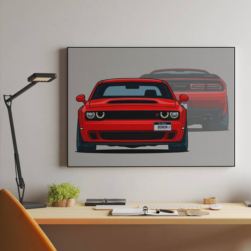 Dodge Challenger SRT Demon preview