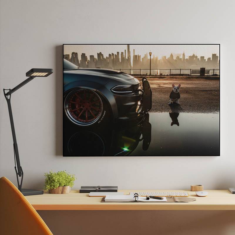 Dodge Charger SRT Hellcat Widebody with dog preview