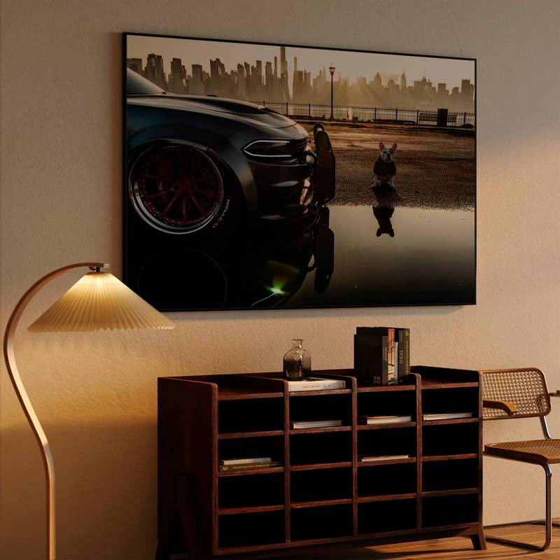 Dodge Charger SRT Hellcat Widebody with dog preview