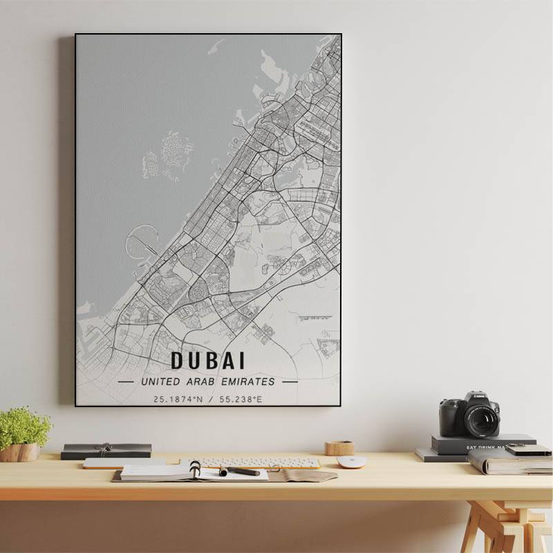 Dubai map preview
