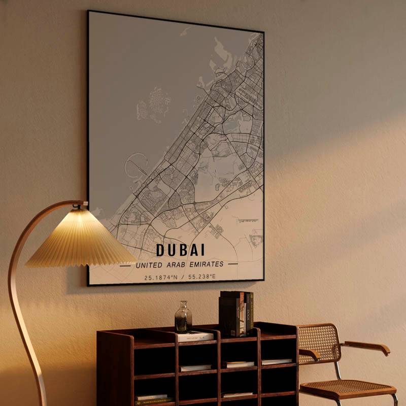 Dubai map preview