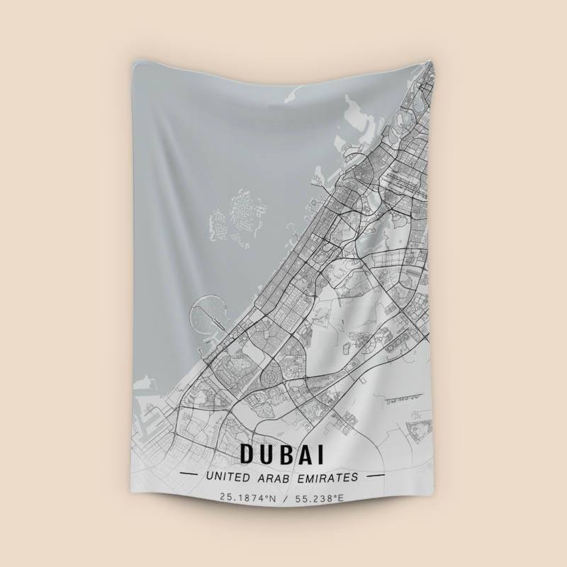 Dubai map preview