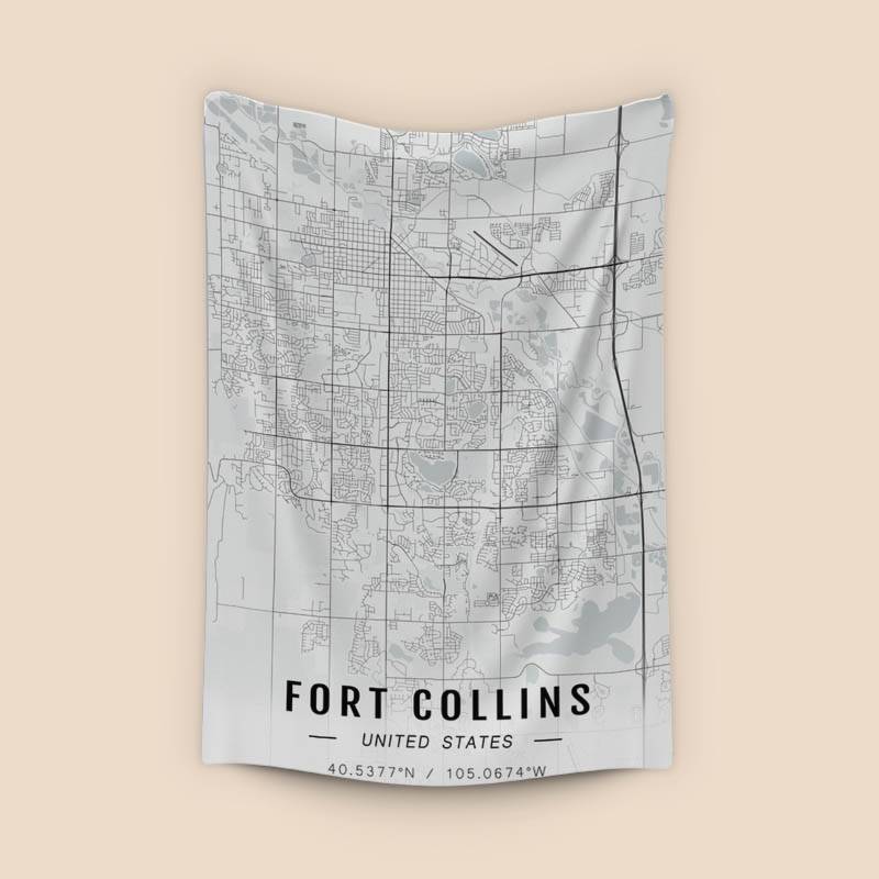 Fort Collins map preview