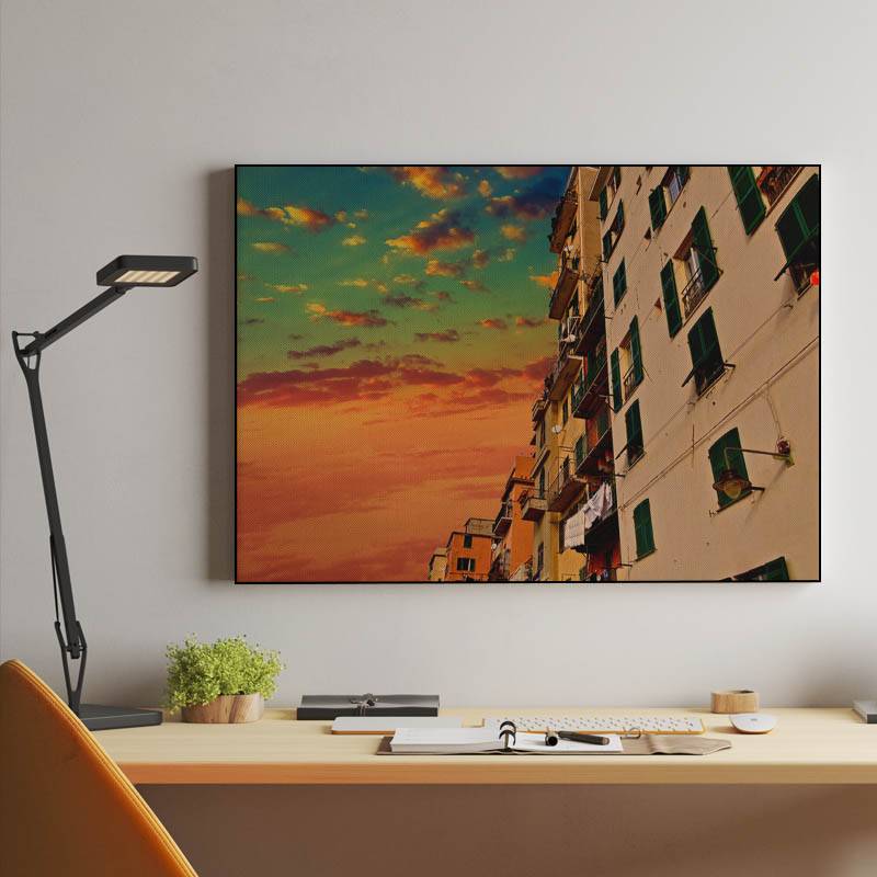 Genoa at sunset preview