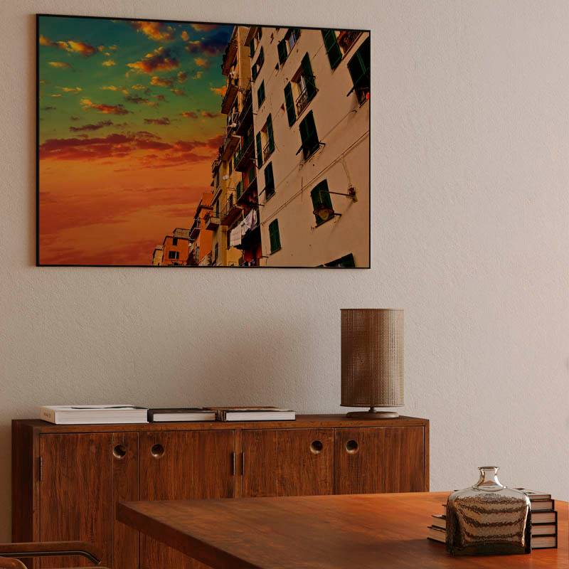 Genoa at sunset preview