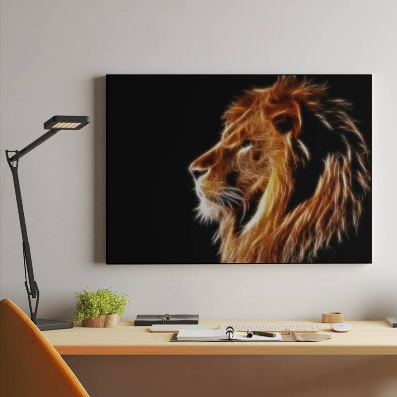 Glowing Lion preview