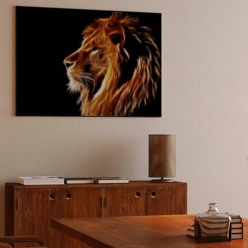 Glowing Lion preview