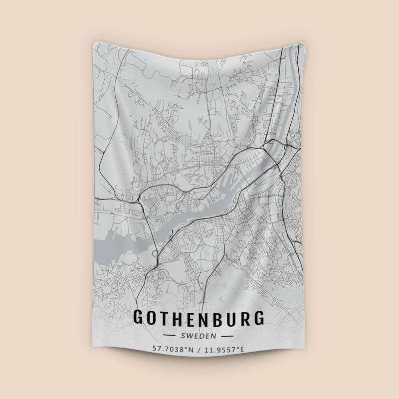 Gothenburg map preview