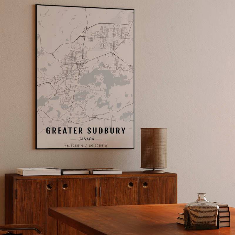 Greater Sudbury map preview