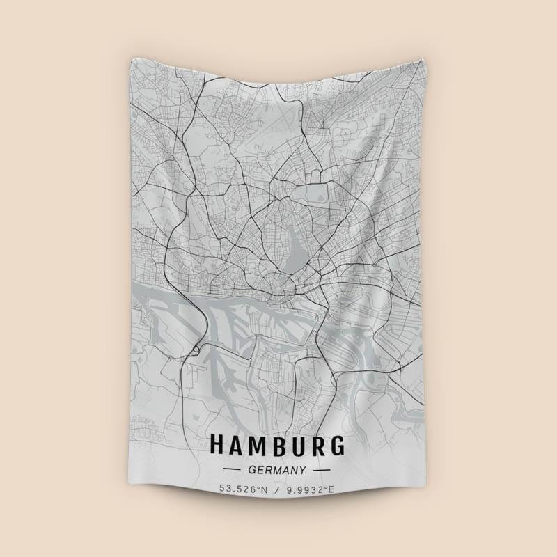 Hamburg map preview