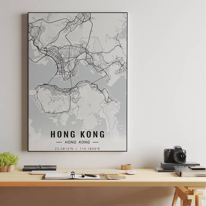 Hong Kong map preview