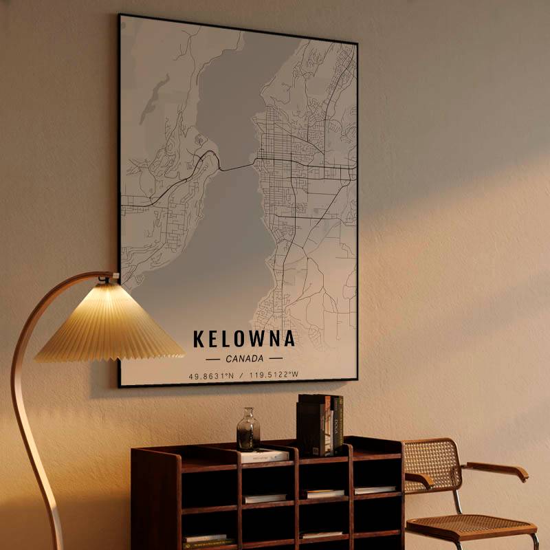 Kelowna map preview