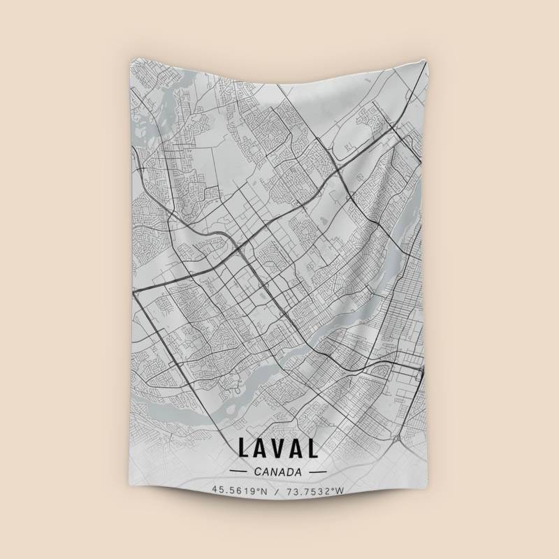 Laval map preview