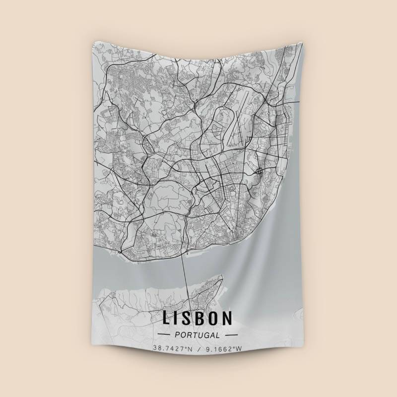 Lisbon map preview