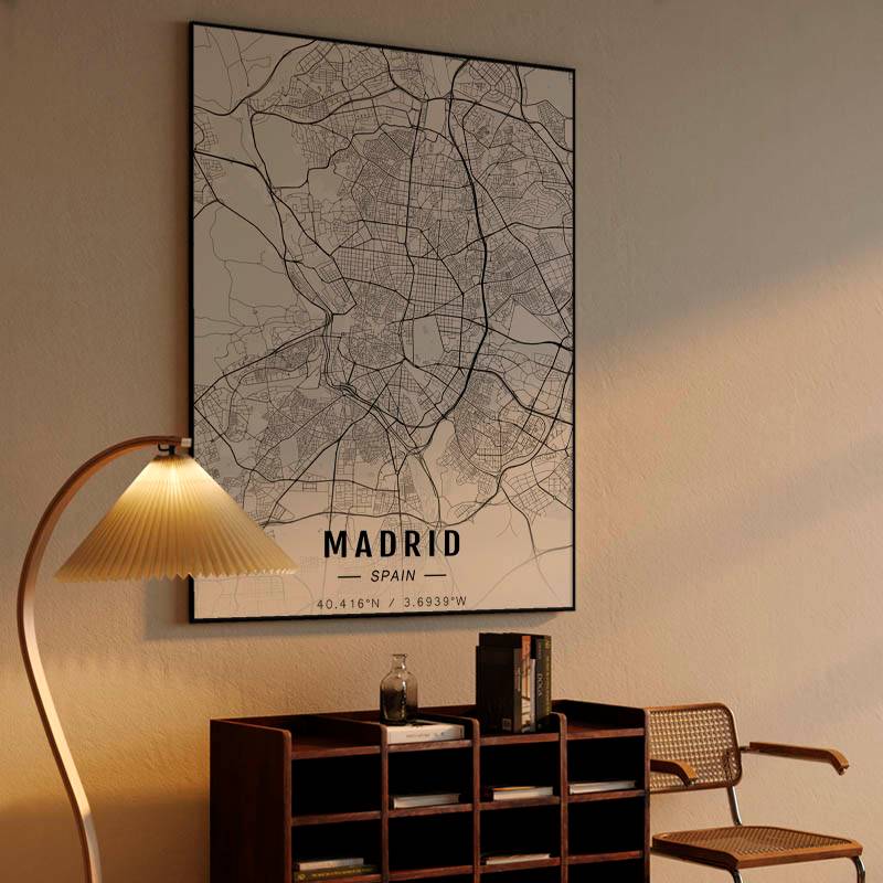 Madrid map preview