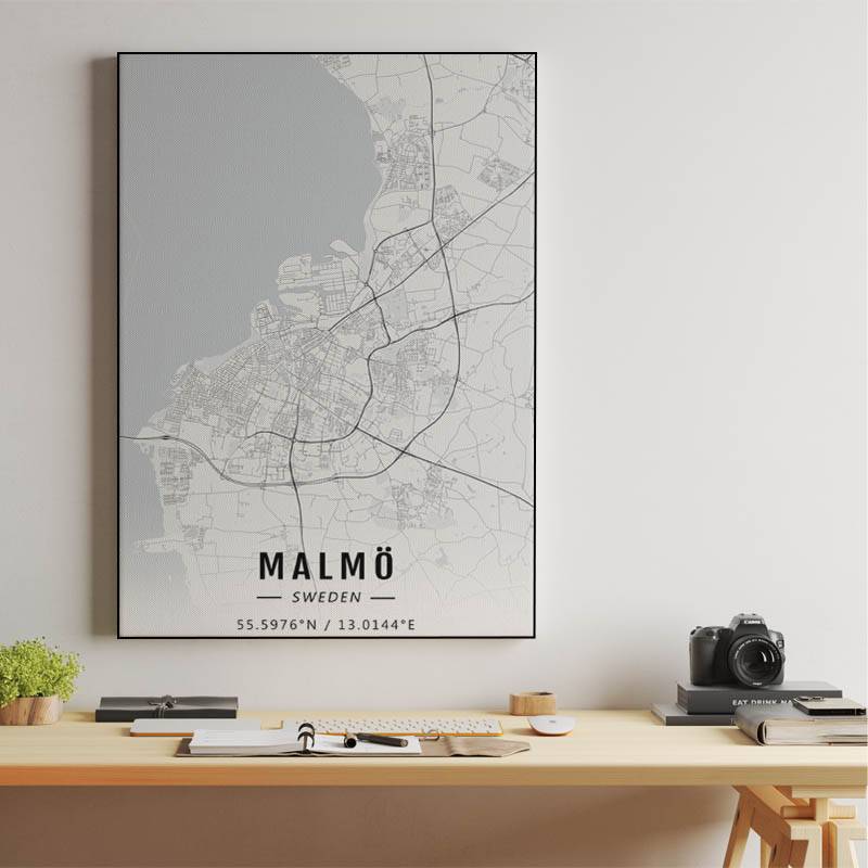 Malmö map preview