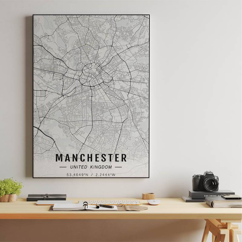 Manchester map preview