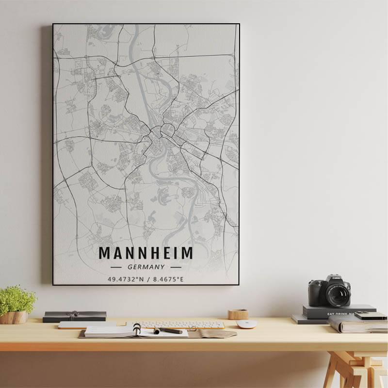 Mannheim map preview