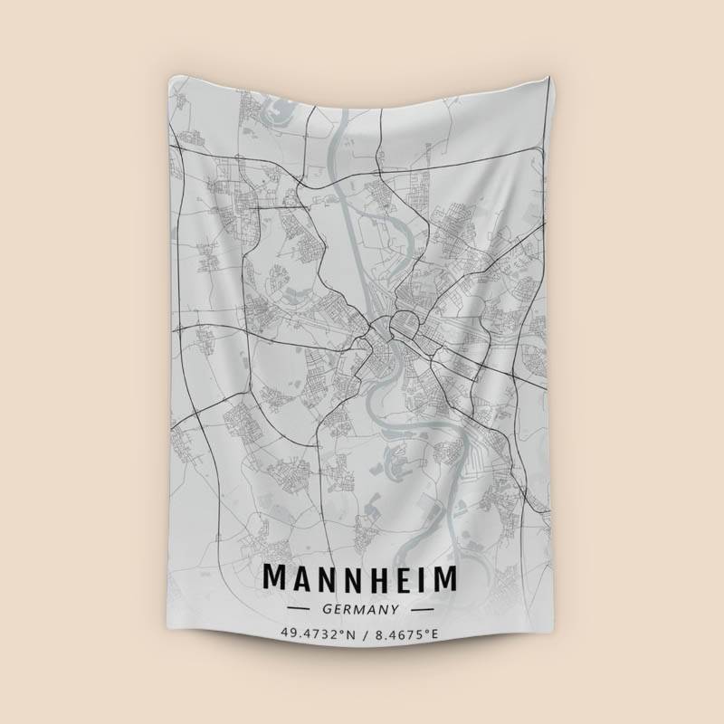 Mannheim map preview