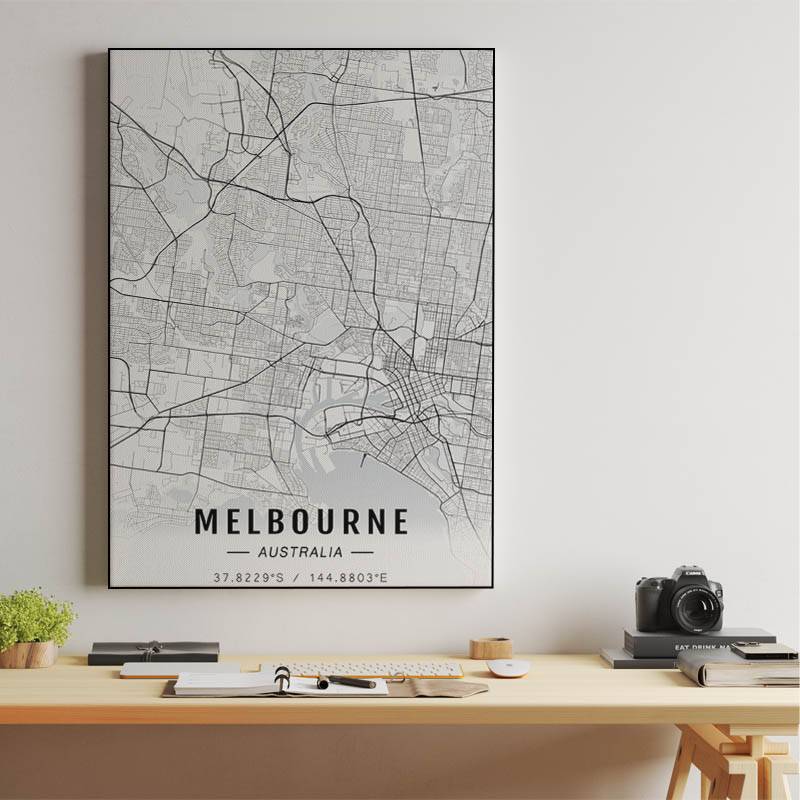 Melbourne map preview