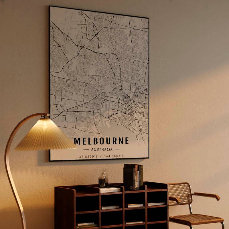 Melbourne map preview