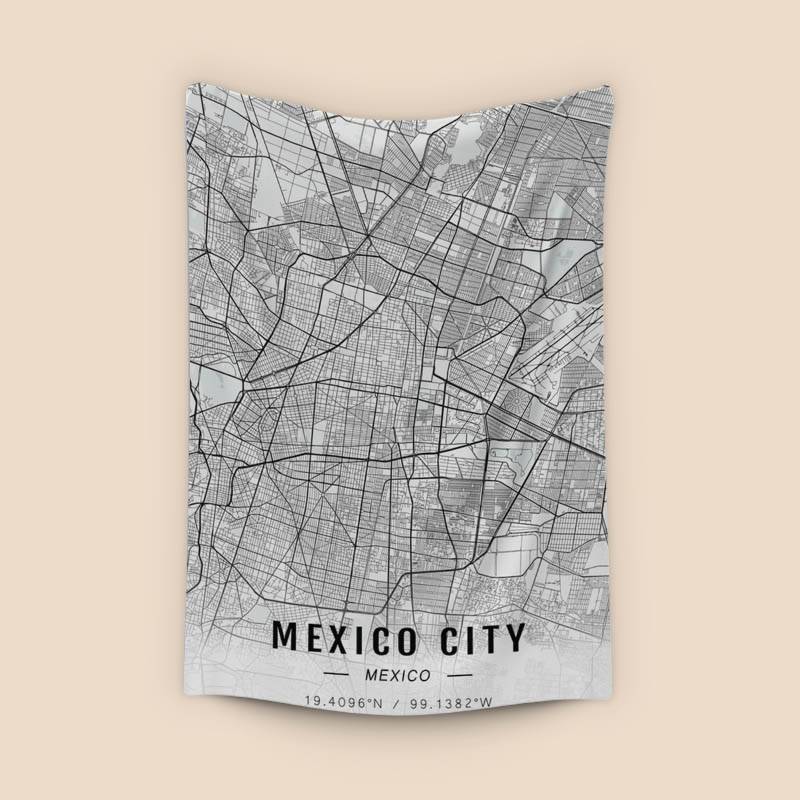 Mexico City map preview