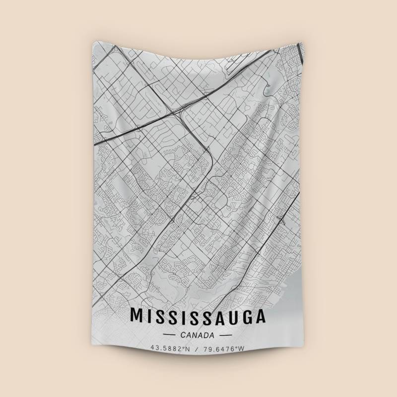 Mississauga map preview