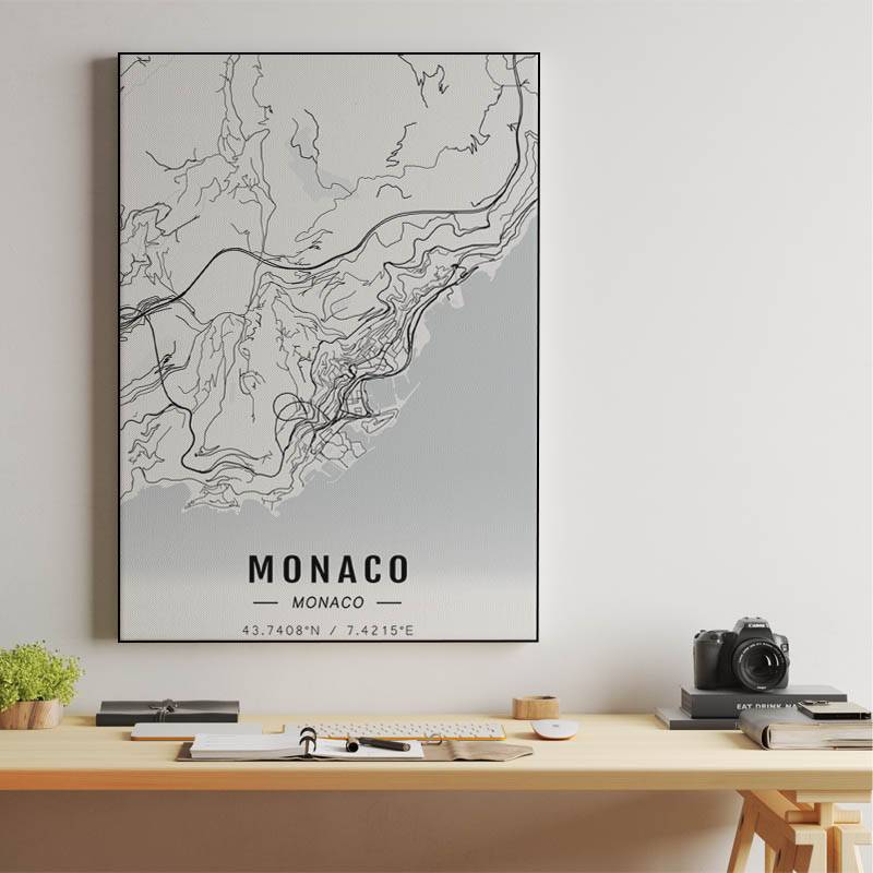 Monaco map preview