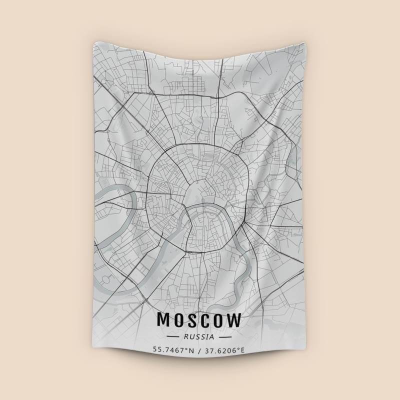 Moscow map preview