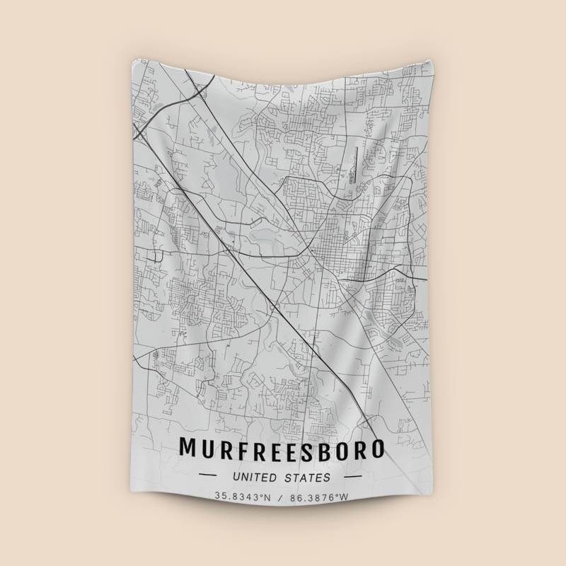 Murfreesboro map preview