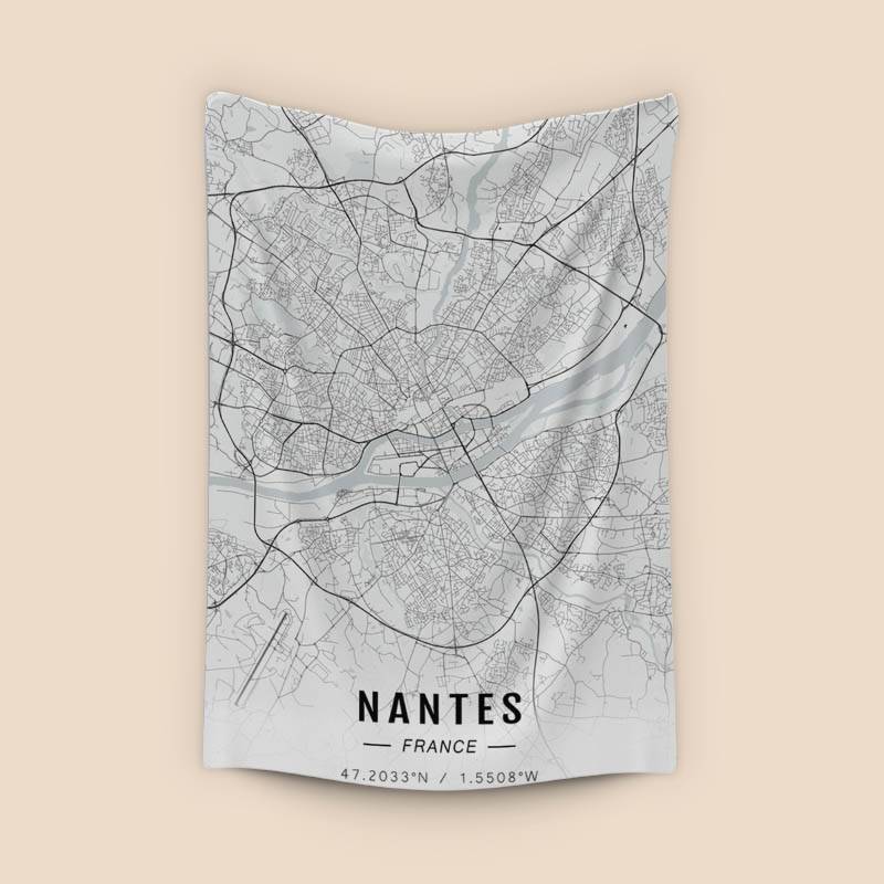 Nantes map preview