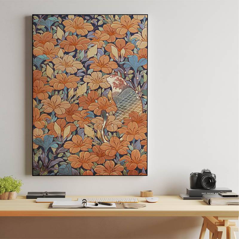 Neko and flowers preview