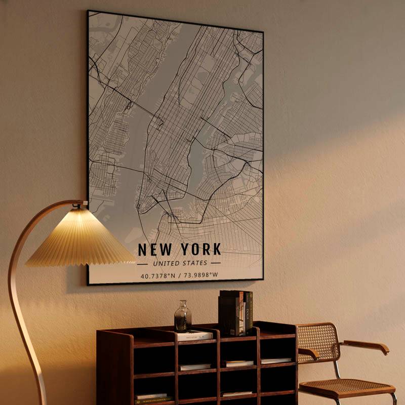 New York map preview