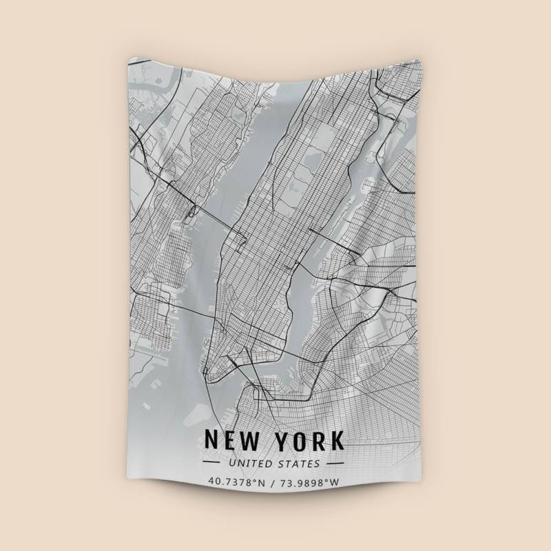 New York map preview