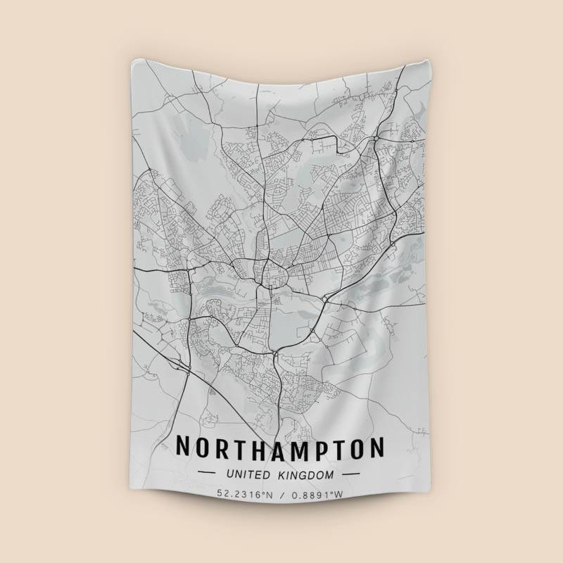 Northampton map preview