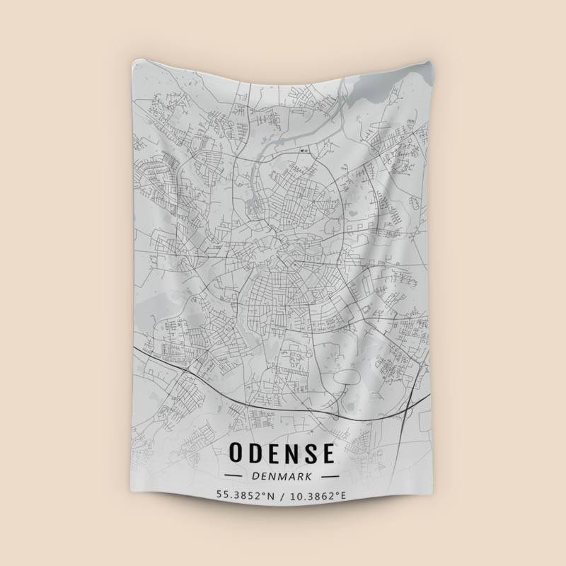 Odense map preview