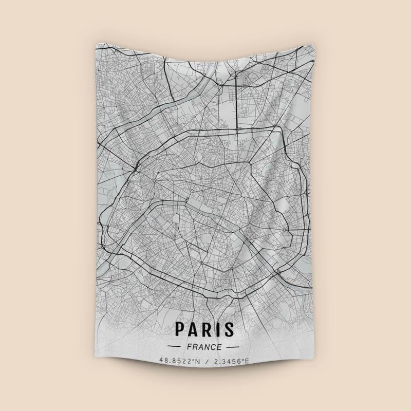 Paris map preview