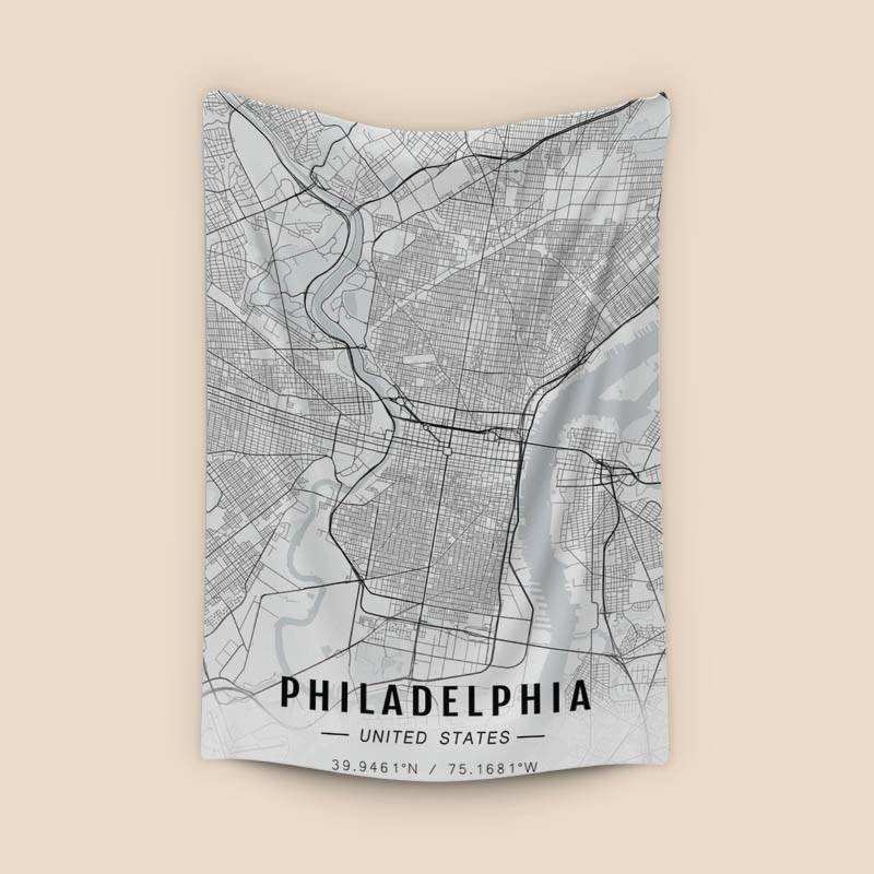Philadelphia map preview