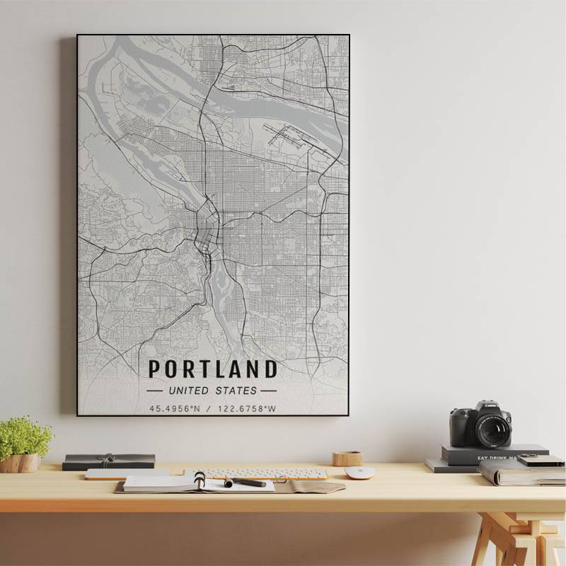 Portland map preview