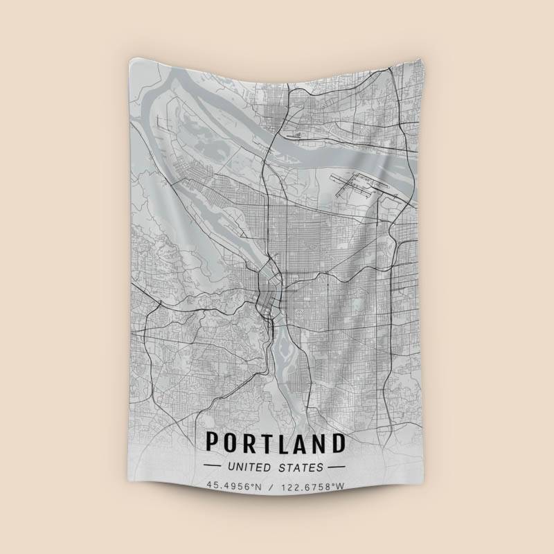 Portland map preview
