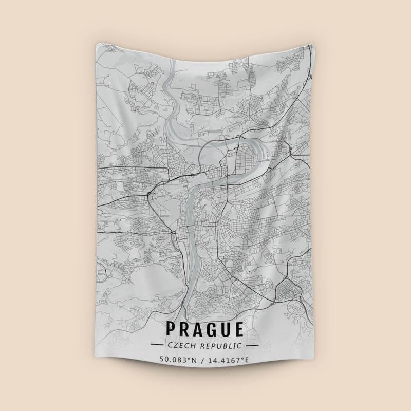 Prague map preview