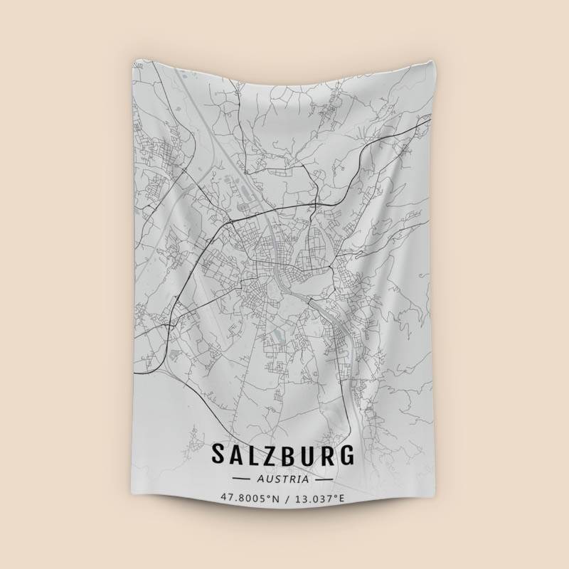 Salzburg map preview