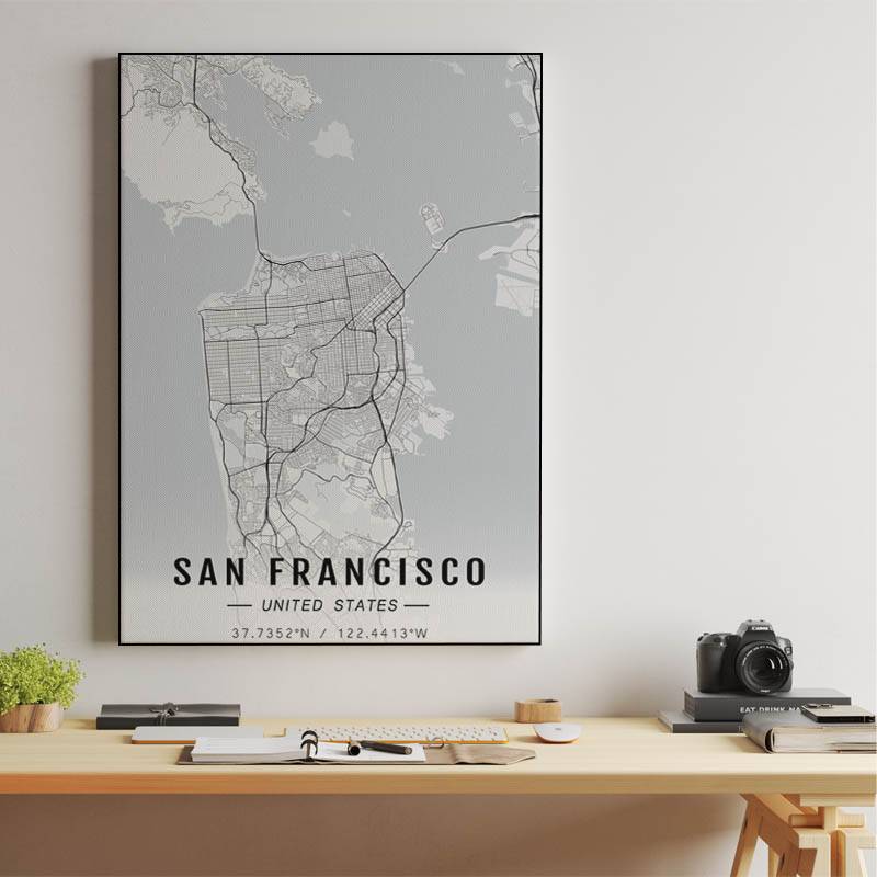 San Francisco map preview