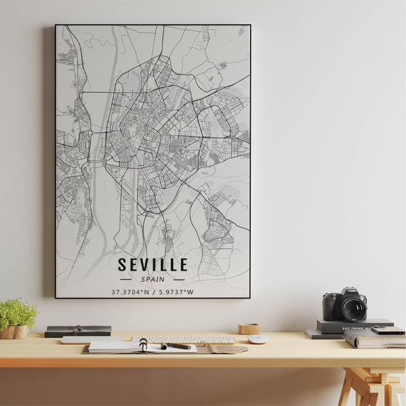 Seville map preview